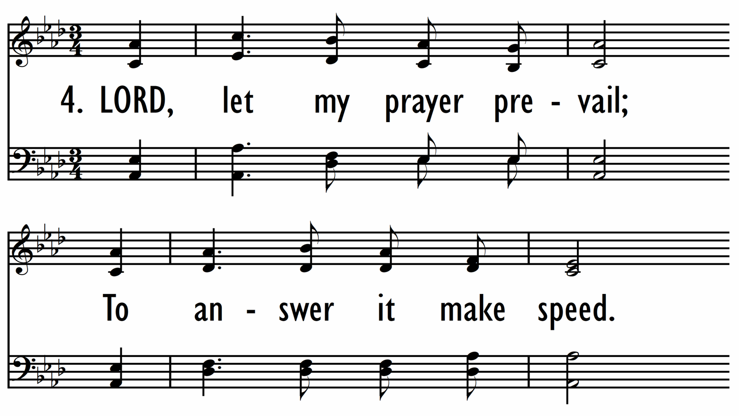 PSALM 143:7-12 (LORD, let my prayer prevail)-ppt