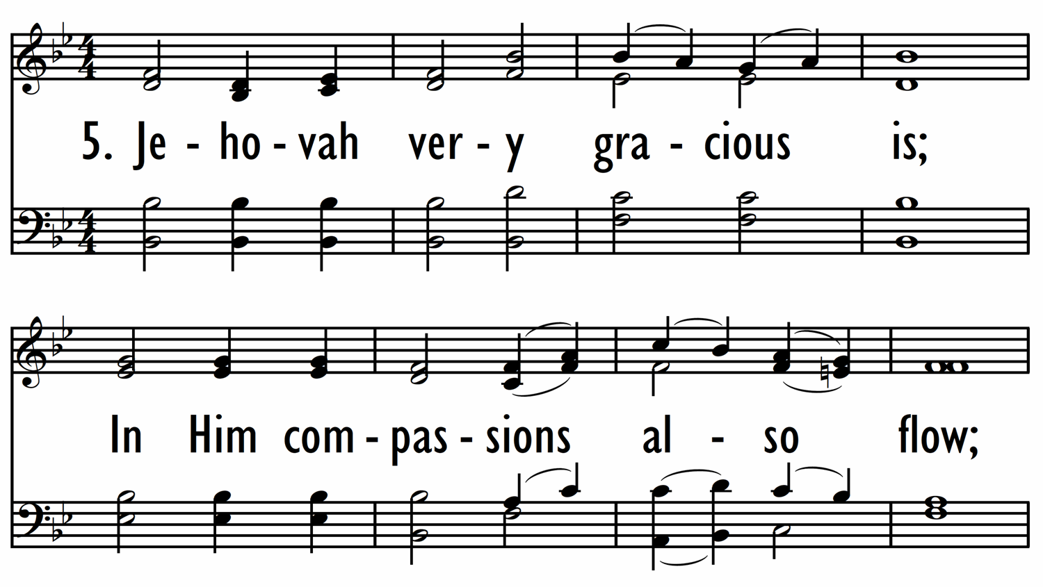 PSALM 145:8-14 (Jehovah very gracious is)-ppt