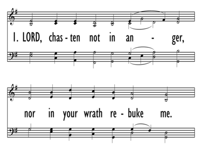 LORD, CHASTEN NOT IN ANGER-ppt