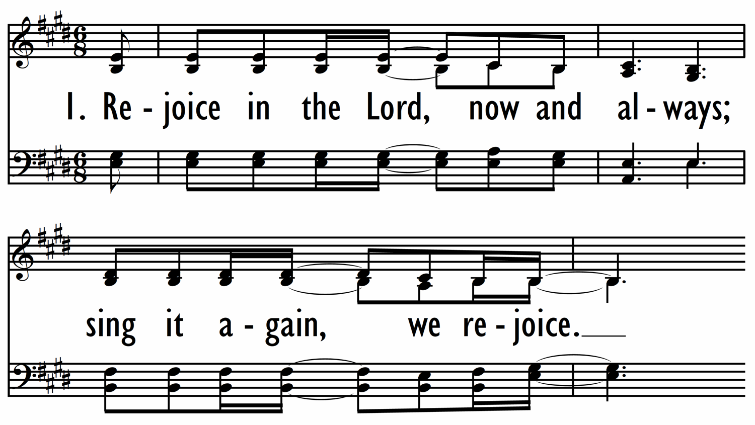 REJOICE - 4 part-ppt