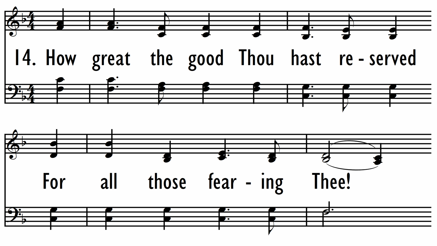 PSALM 31:19-24 (How great the good Thou hast reserved)-ppt