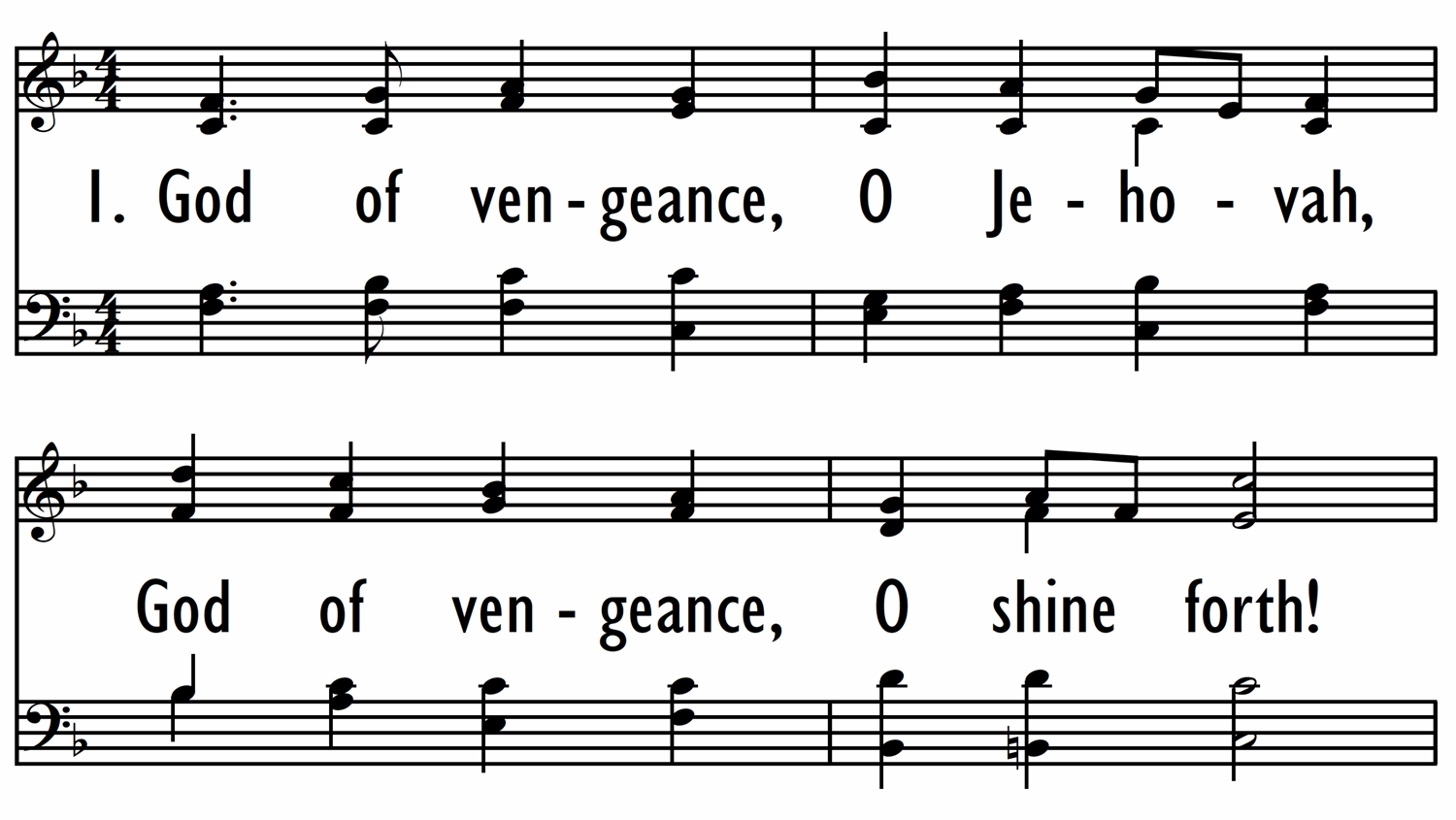 PSALM 94:1-15 (God of vengeance O Jehovah)-ppt
