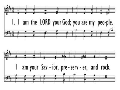 I AM THE LORD YOUR GOD-ppt