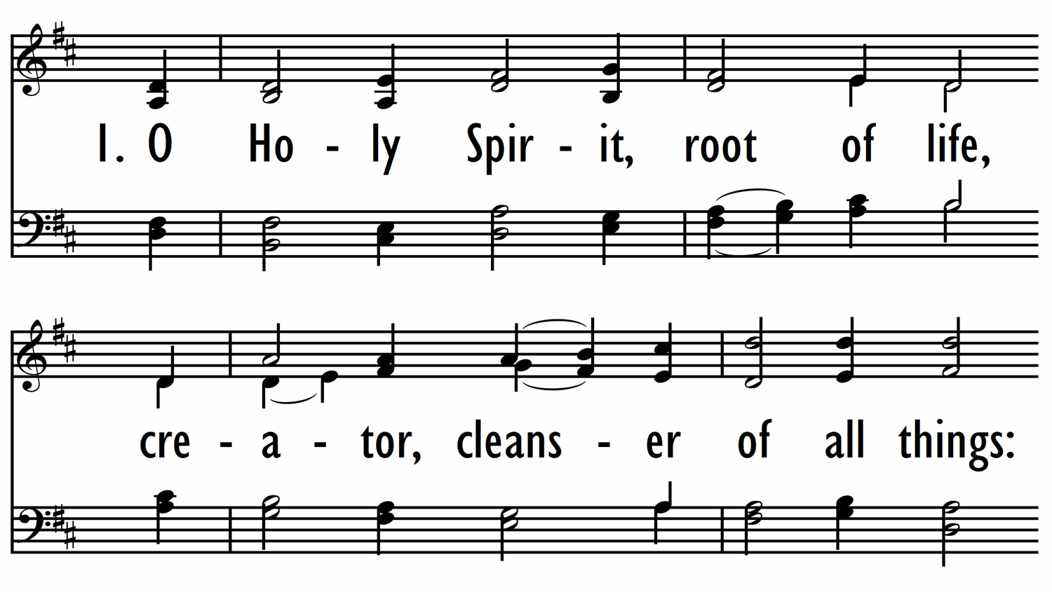 O HOLY SPIRIT, ROOT OF LIFE-ppt
