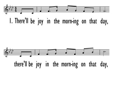 JOY IN THE MORNING-ppt