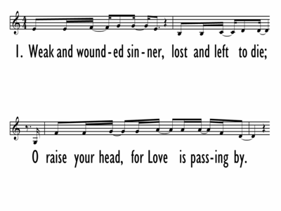 UNTITLED HYMN (Come to Jesus) - Lead Line-ppt