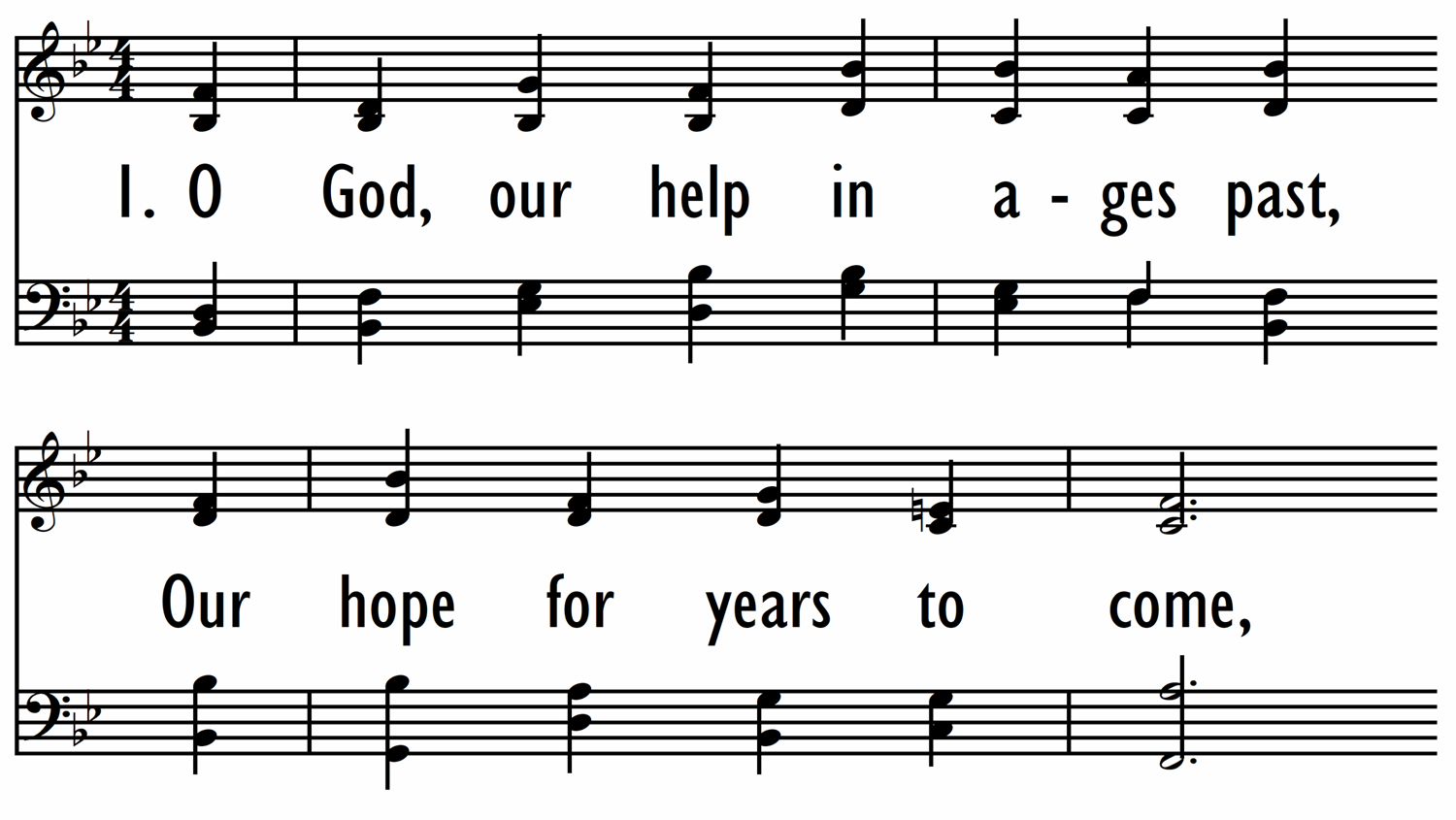 O GOD, OUR HELP IN AGES PAST-ppt