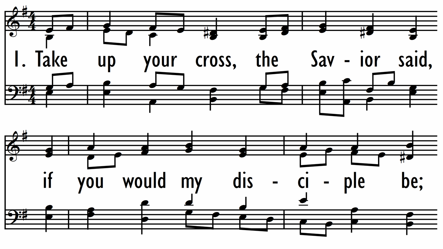 TAKE UP YOUR CROSS-ppt