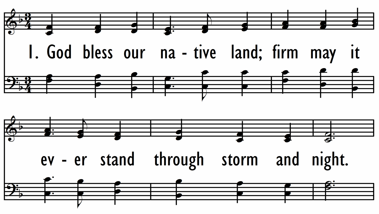 GOD BLESS OUR NATIVE LAND-ppt