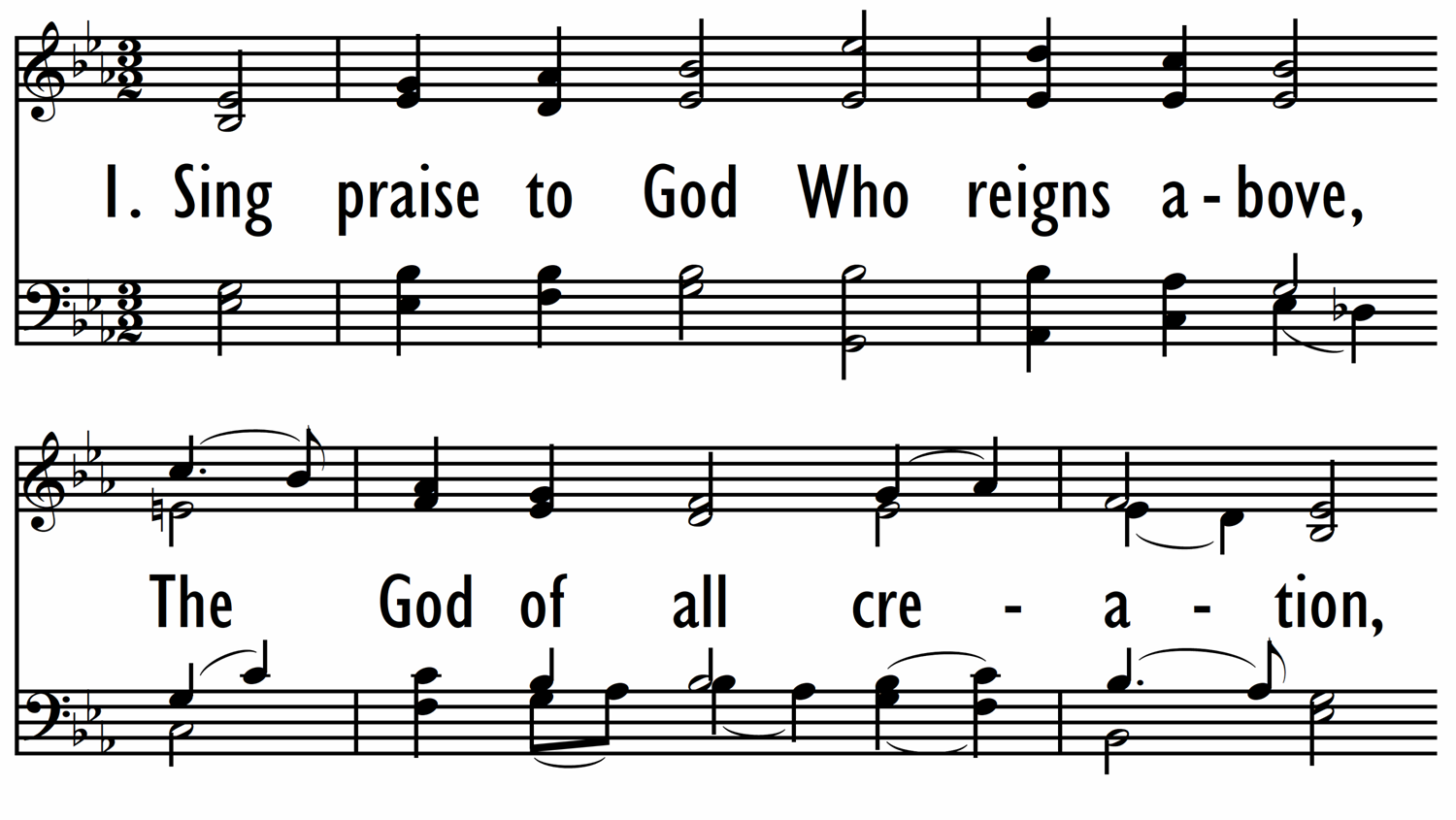 SING PRAISE TO GOD-ppt