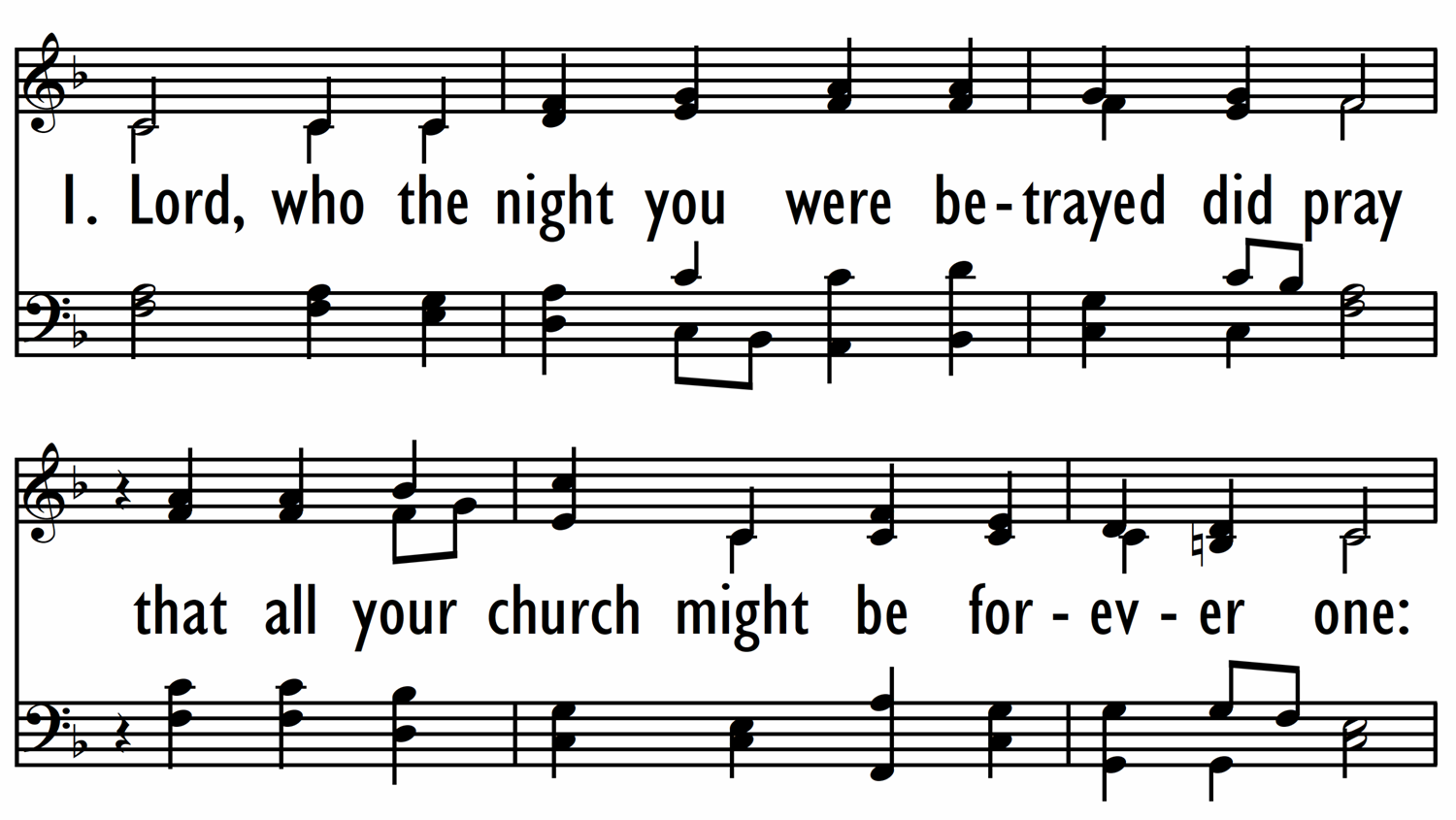 LORD, WHO THE NIGHT YOU WERE BETRAYED-ppt