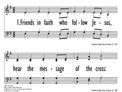 FRIENDS IN FAITH-ppt