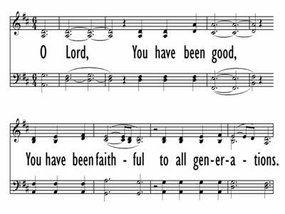 YOU HAVE BEEN GOOD - Hymn-ppt