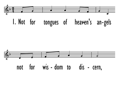 NOT FOR TONGUES OF HEAVEN'S ANGELS - Lead Line-ppt