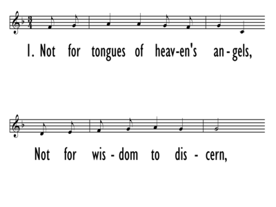 NOT FOR TONGUES OF HEAVEN'S ANGELS - Lead Line-ppt