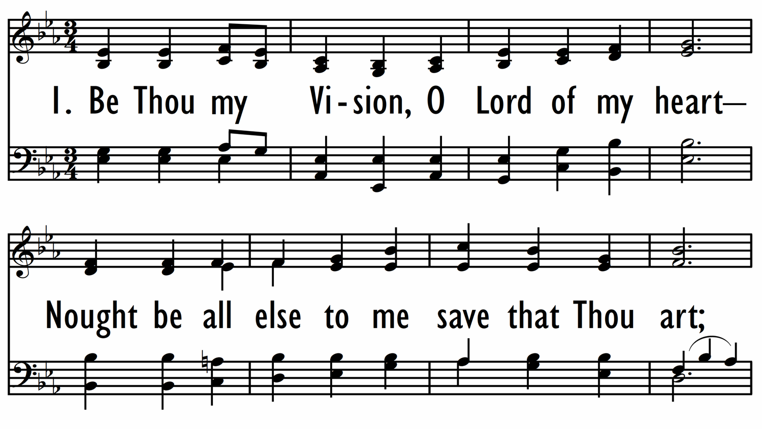 BE THOU MY VISION-ppt