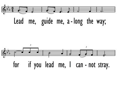 Lead Me Guide Me Lead Line Digital Songs Hymns