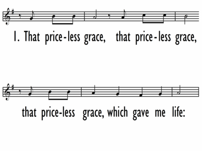 THAT PRICELESS GRACE - Lead Line-ppt