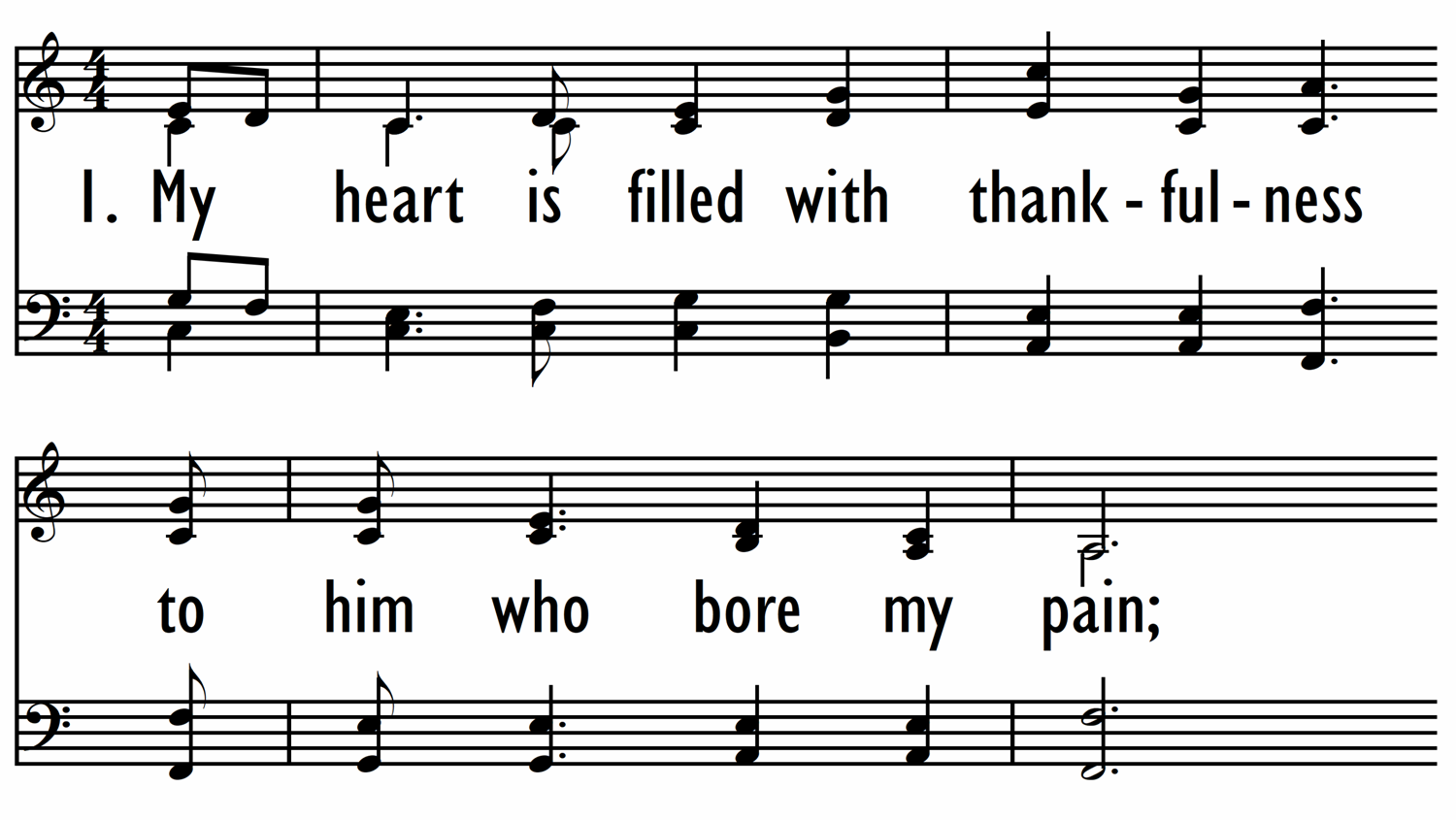 MY HEART IS FILLED WITH THANKFULNESS-ppt