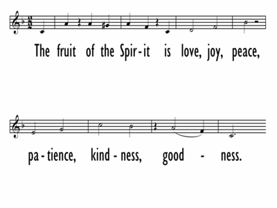 THE FRUIT OF THE SPIRIT - Lead Line-ppt