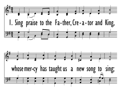 SING PRAISE TO THE FATHER-ppt