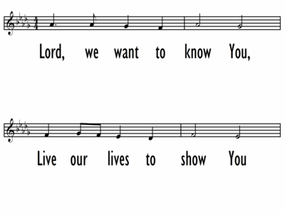 SEEKERS OF YOUR HEART - Lead LIne - Chorus Only-ppt