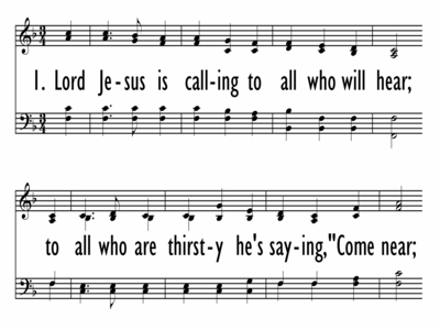 LORD JESUS IS CALLING TO ALL WHO WILL HEAR-ppt