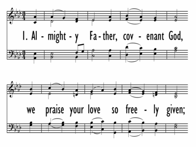 ALMIGHTY FATHER, COVENANT GOD-ppt