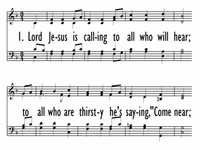 LORD JESUS IS CALLING TO ALL WHO WILL HEAR-ppt