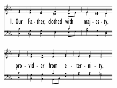 OUR FATHER, CLOTHED WITH MAJESTY-ppt