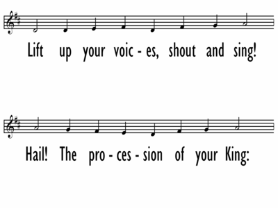 APPROACH OUR GOD WITH SONGS OF PRAISE-ppt