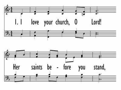 I LOVE YOUR CHURCH, O LORD-ppt