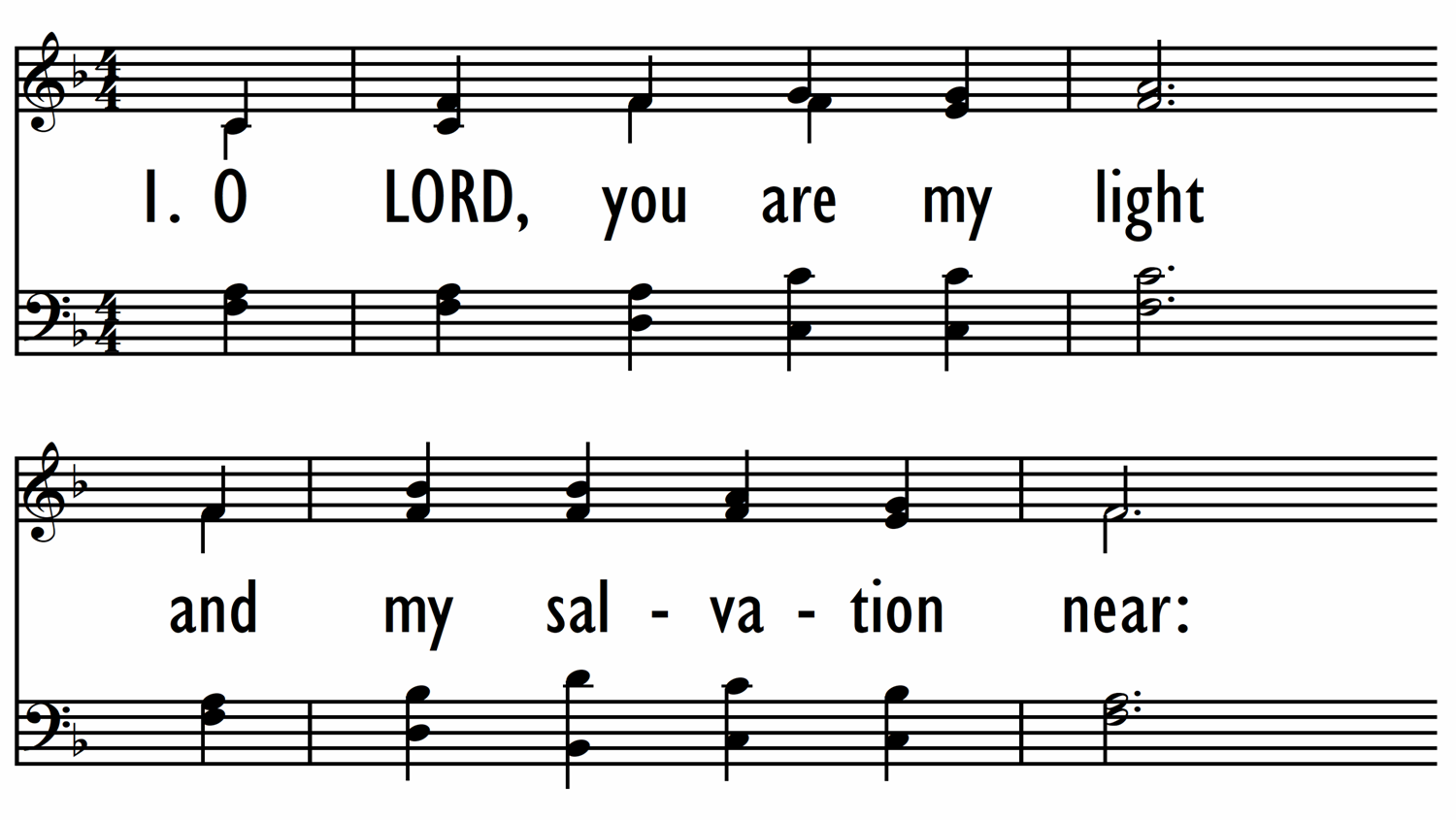 O LORD, YOU ARE MY LIGHT-ppt