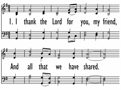 I THANK THE LORD FOR YOU-ppt