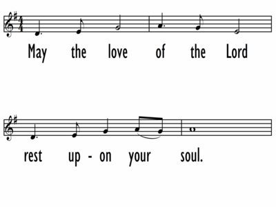 MAY THE LOVE OF THE LORD - Lead Line-ppt