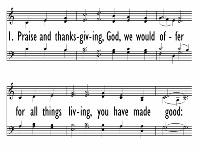 PRAISE AND THANKSGIVING | Digital Songs & Hymns