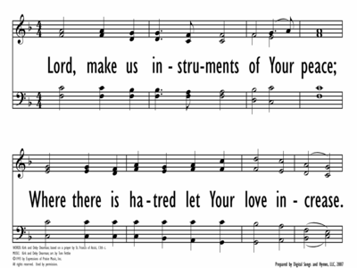 INSTRUMENTS OF YOUR PEACE | Digital Songs & Hymns