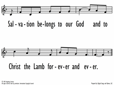 SCRIPTURE SONG - Service of Word and Prayer - Lead Line-ppt
