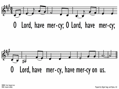 O LORD, HAVE MERCY - Lead Line-ppt