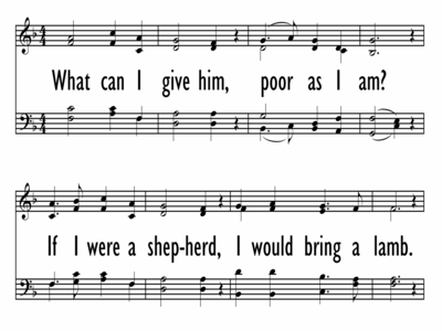 WHAT CAN I GIVE HIM?-ppt