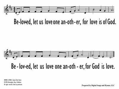 GOD IS LOVE - Lead Line-ppt