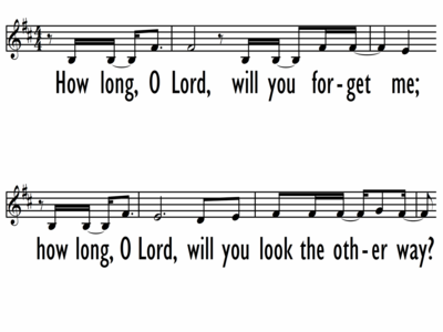 HOW LONG, O LORD - Lead Line-ppt