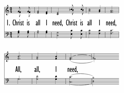 CHRIST IS ALL I NEED-ppt