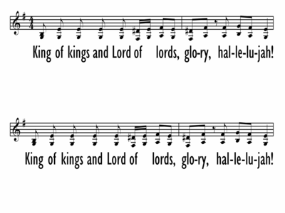 KING OF KINGS AND LORD OF LORDS - Lead Line-ppt