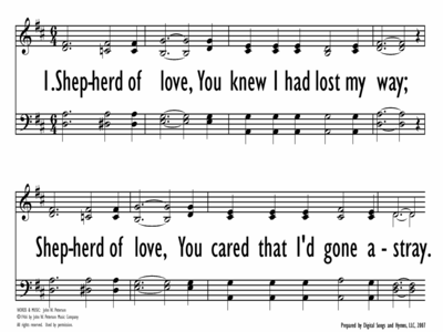 SHEPHERD OF LOVE-ppt