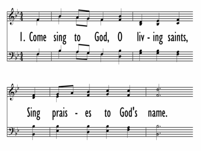 COME SING TO GOD-ppt