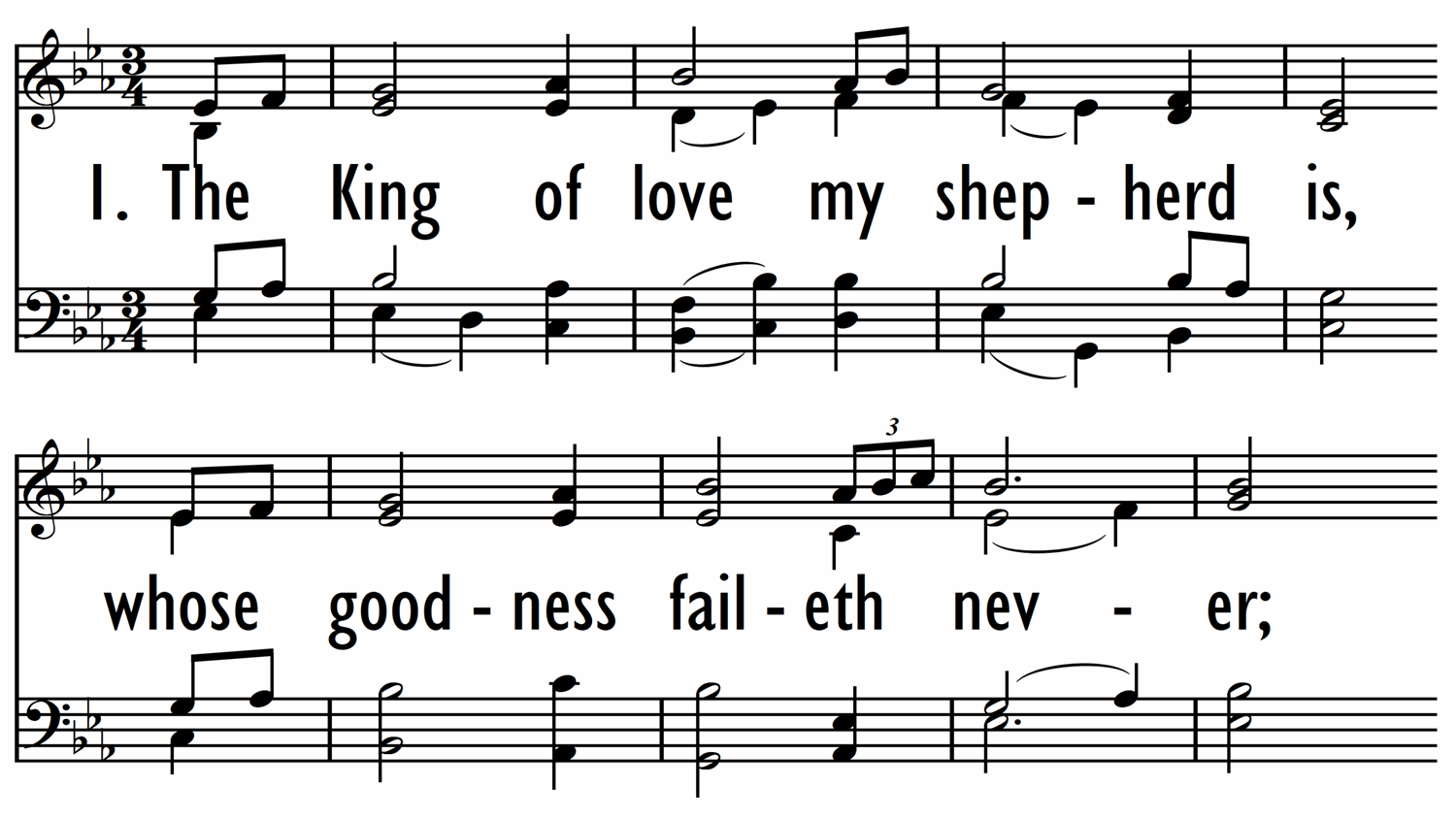THE KING OF LOVE MY SHEPHERD IS-ppt