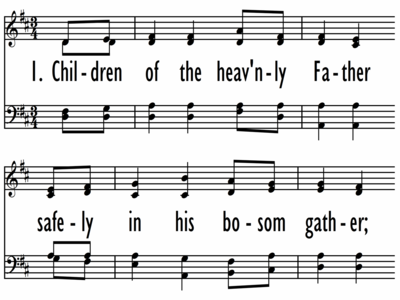 Hymn Information for Children Of The Heavenly Father!