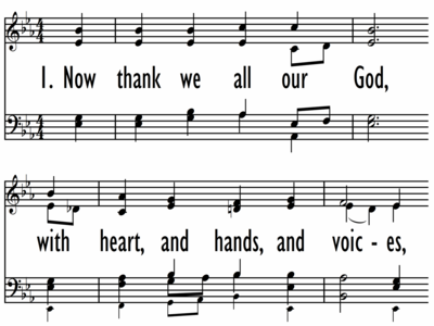 NOW THANK WE ALL OUR GOD | Digital Songs & Hymns