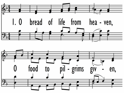 O BREAD OF LIFE FROM HEAVEN-ppt